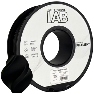 Black PLA+ 1.75mm 1kg Prof.Lab