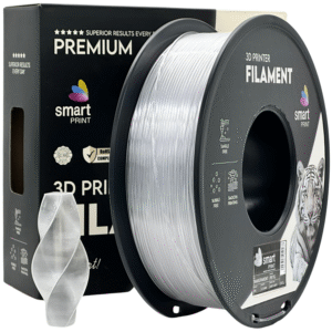 Transparent PETG 1.75mm 1kg Smart Print