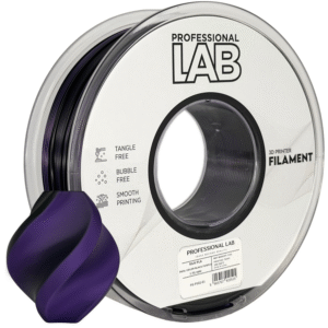Black & Purple Dual Color Silk 1.75mm 1kg Prof.Lab