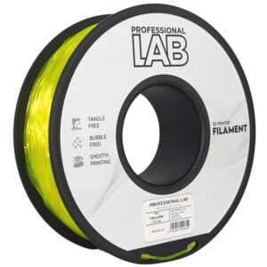 Yellow TPU 95A 1,75mm 1KG Prof.Lab