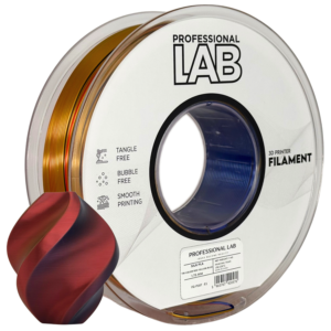 Red Yellow Blue Tri Color Silk 1.75mm 1kg Prof.Lab