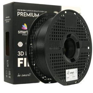 Black Carbon Fiber PETG 1.75mm 1kg Smart Print