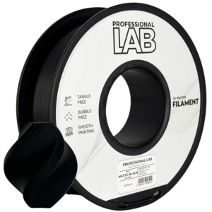 Matte Black PLA 1.75mm 1kg Prof.Lab