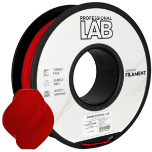 Matte Red PLA 1.75mm 1kg Prof.Lab